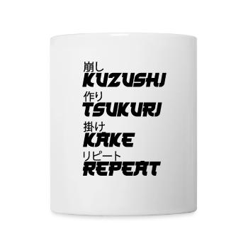 Kuzushi Tsukuri Kake Replay - Mug - white - Front