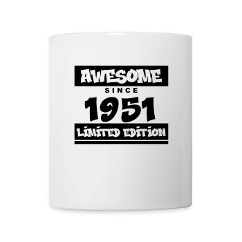 1951 - Jahrgang 1951 - Fantastisch seit 1951 - Tasse - Weiß - Vorne