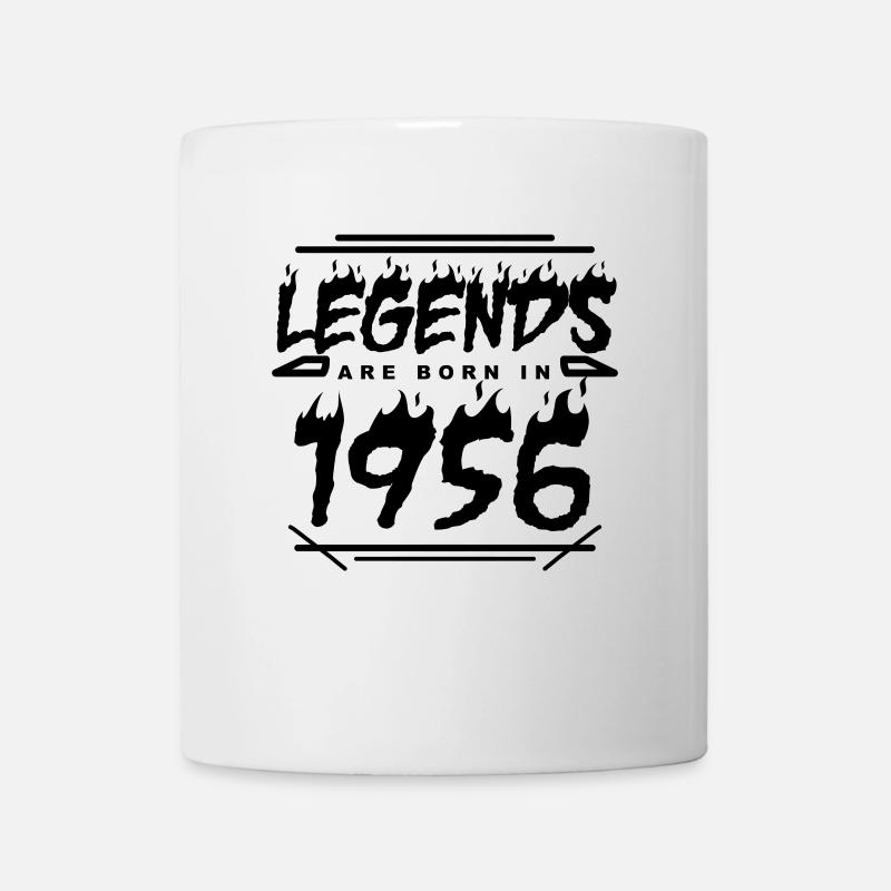 1956 - Né en 1956 - Construit en 1956 - Mug blanc - blanc