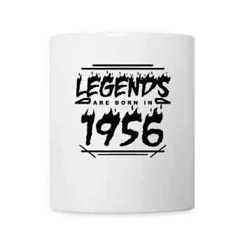 1956 - Jahrgang 1956 - Baujahr 1956 - Tasse - Weiß - Vorne