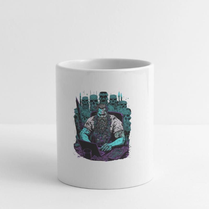 Admin Wiking programmes ordinateurs Mug blanc
