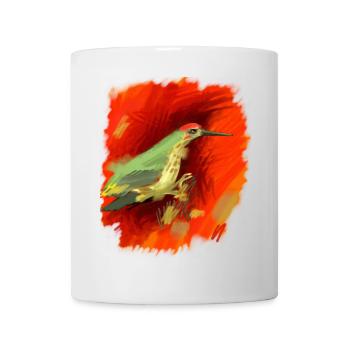 Cadeau en rouge et vert, super, haute qualité - Mug blanc - blanc - Devant