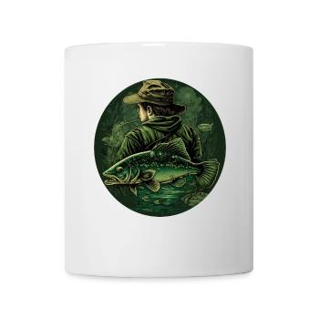 Anglers fishing - Mug - white - Front