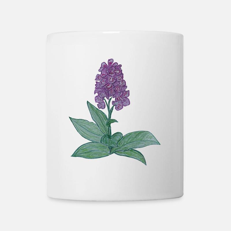 danish orchid - Mug - white