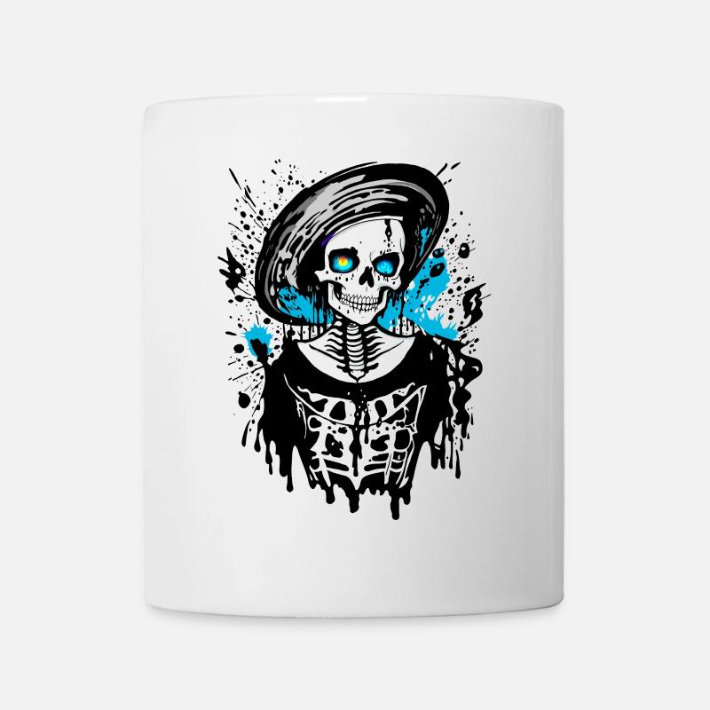 Lady Bones - Tasse - Weiß