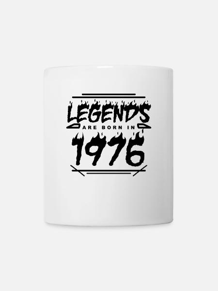1976 - Jahrgang 1976 - Baujahr 1976 - Tasse - Weiß