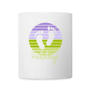 Podologe Fußpflege Pediküre Podologie Geschenke - Tasse - Weiß - Vorne