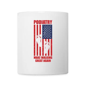 Podologe Fußpflege Pediküre Podologie Geschenke - Tasse - Weiß - Vorne