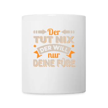Podologe Fußpflege Pediküre Podologie Geschenke - Tasse - Weiß - Vorne