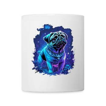 Mystical Cute Pug Dog - Mug - white - Front