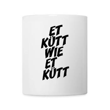Köln Et Kütt Wie Et Kütt Kölner Grundgesetz Kölsch - Mug - white - Front