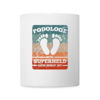 Podologe Fußpflege Pediküre Podologie Geschenke - Tasse - Weiß - Vorne