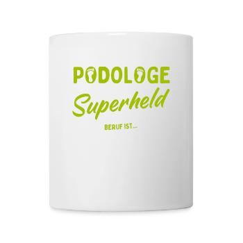 Podologe Fußpflege Pediküre Podologie Geschenke - Tasse - Weiß - Vorne