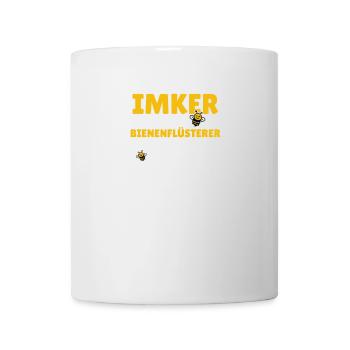 Imker - weil Bienenflüsterer kein offizieller Job - Tasse - Weiß - Vorne