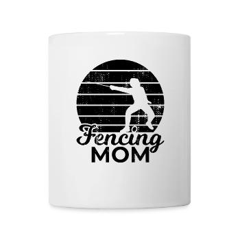 Fencing Mom - Mug - white - Front