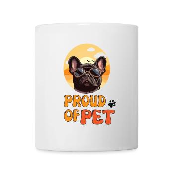 FIER DE PET - Mug blanc - blanc - Devant