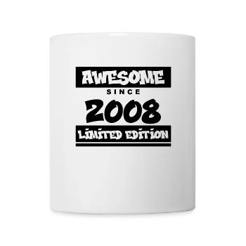 2008 - Jahrgang 2008 - Fantastisch seit 2008 - Tasse - Weiß - Vorne