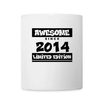 2014 - Vintage 2014 - Fantastic since 2014 - Mug - white - Front