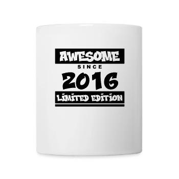 2016 - Vintage 2016 - Fantastic since 2016 - Mug - white - Front