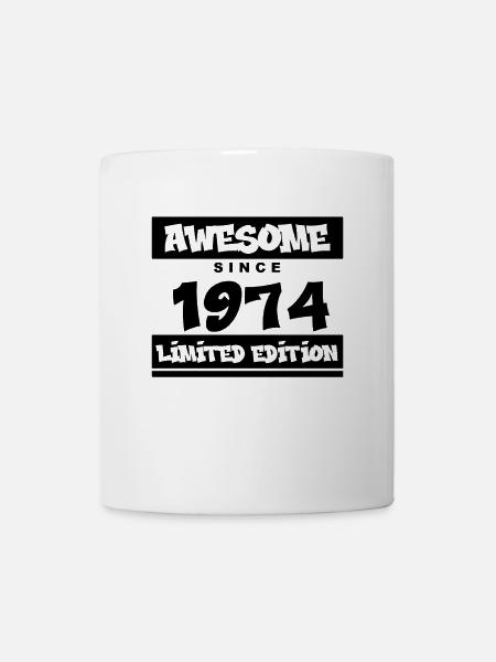 1974 - Né en 1974 - Fantastique depuis 1974 - Mug blanc - blanc