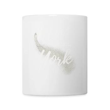 Motivierende New York Skyline Schriftart - Tasse - Weiß - Vorne