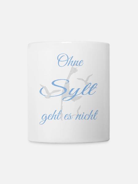 Sylt Motiv - Tasse - Weiß