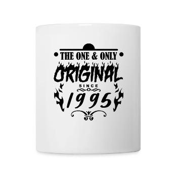 1995 - Baujahr 1995 - Jahrgang 1995 - Tasse - Weiß - Vorne