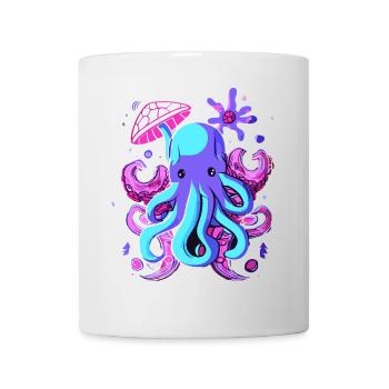 Octo Jelly Octopus Sea Creature - Mug - white - Front