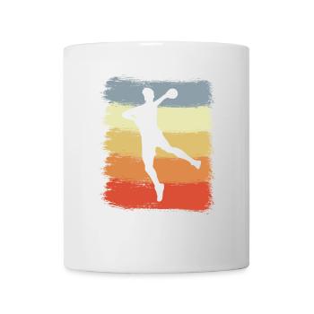 Kinder Handball - Tasse - Weiß - Vorne