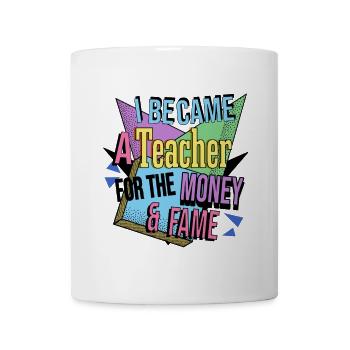 Money & Fame 90's - Mug - white - Front