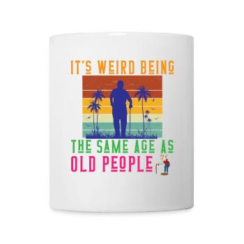 Respektloses Wort des jungen Ältesten - Tasse - Weiß - Vorne