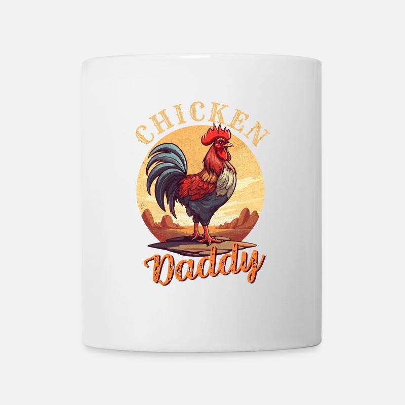 Royal Welsh with Rooster's Head - Mug - white