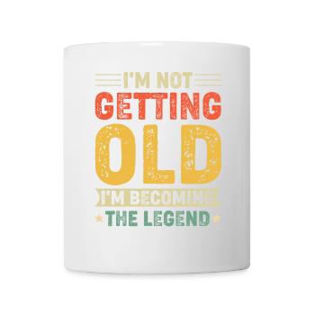 Retro Style Legendary Anniversary - Mug - white - Front