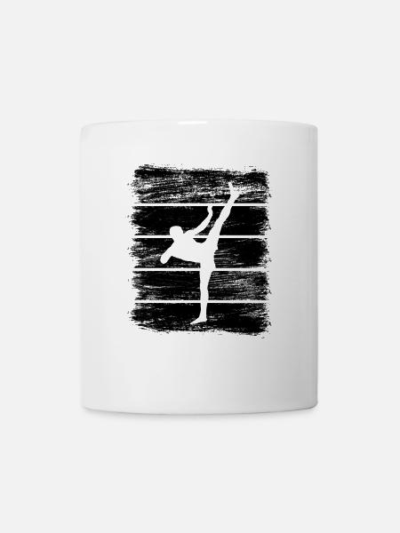 Kickboxer Skizze - Tasse - Weiß