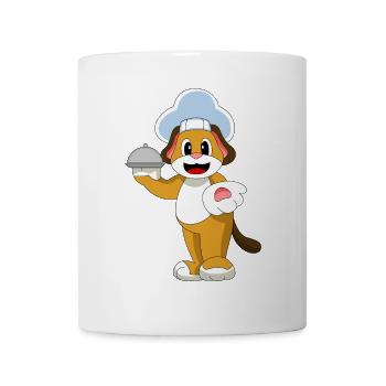 Dog Cooking Cooking Serving Bell - Mug - white - Front