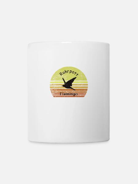 Ruhrpott Flamingo - Tasse - Weiß