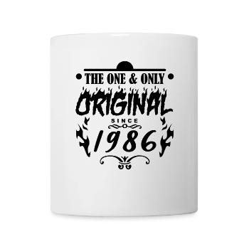1986 - Year of construction 1986 - Year of construction 1986 - Mug - white - Front