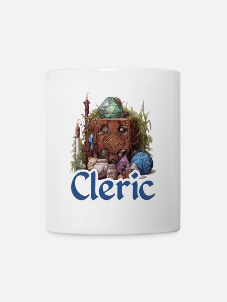 Clerics and healers are your RPG favorites - Mug - white