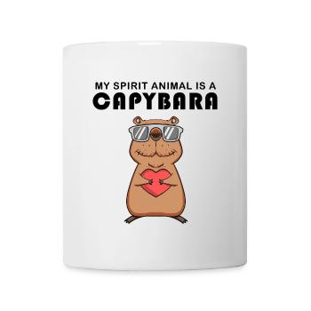 Capybara Wasserschwein Capybaras - Mug blanc - blanc - Devant