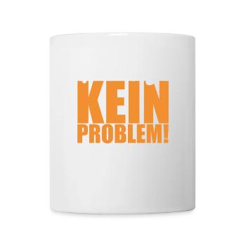 Guten Morgen. Kein Problem. Bis Morgen. - Tasse - Weiß - Vorne