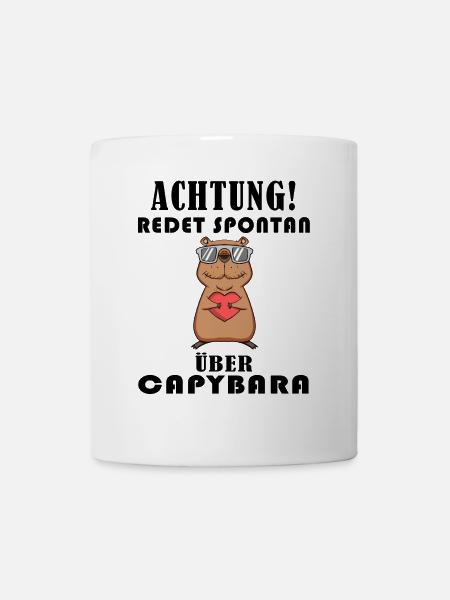 Capybara Wasserschwein Capybaras - Tasse - Weiß