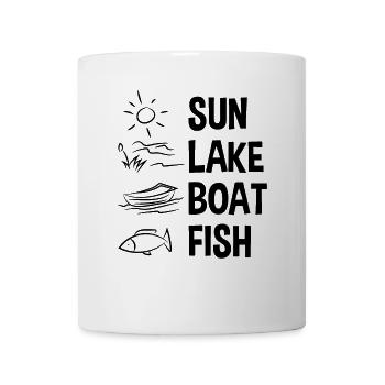 Angler Saying - Mug - white - Front