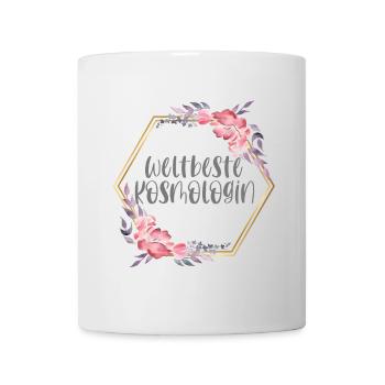Weltbeste Kosmologin Kosmologie Beruf Geschenk - Tasse - Weiß - Vorne