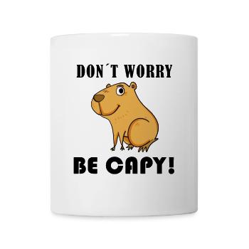 Capybara Wasserschwein Capybaras - Mug blanc - blanc - Devant