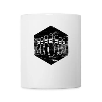 Bowling Pins Sketch - Mug - white - Front