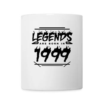 Legende 1999 - Jahrgang 1999 - Baujahr 1999 - Tasse - Weiß - Vorne