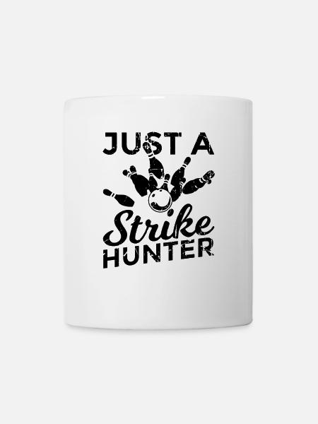 Lustiger Bowler - Tasse - Weiß