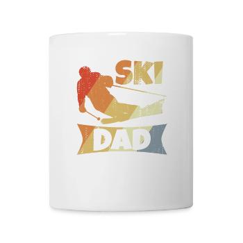 Ski Papa - Tasse - Weiß - Vorne