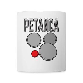 Bolas de Petanca Boule Kugeln für Bouler Petanque - Tasse - Weiß - Vorne