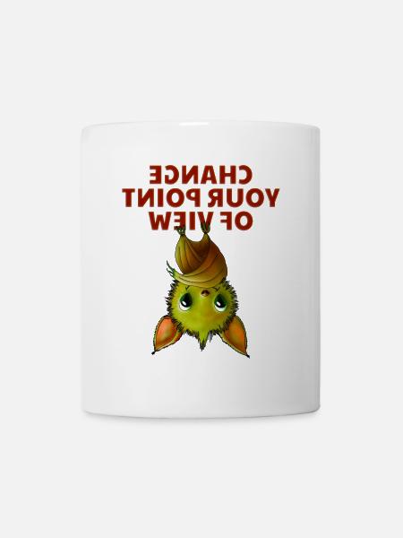 Change your point of view - Tasse - Weiß